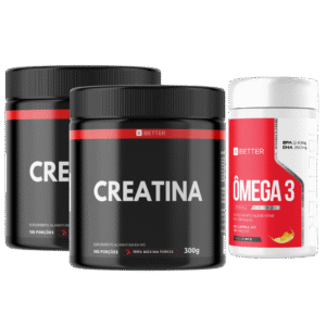 2 Creatinas - ÔMEGA 3 Grátis